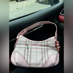 Pink Burberry bag